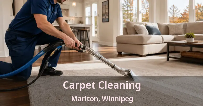 Carpet Cleaning Marlton, Winnipeg - MB