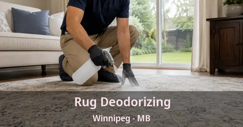 Rug Deodorizing Winnipeg - MB