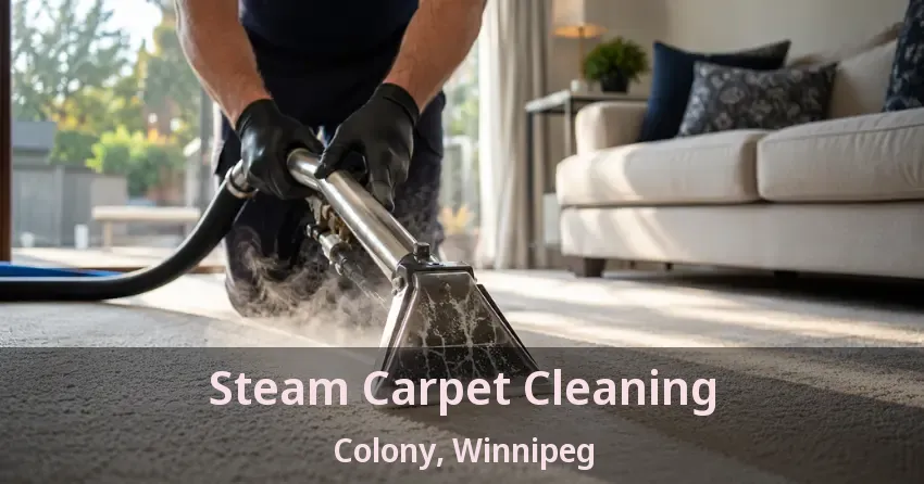 Steam Carpet Cleaning Colony, Winnipeg - MB