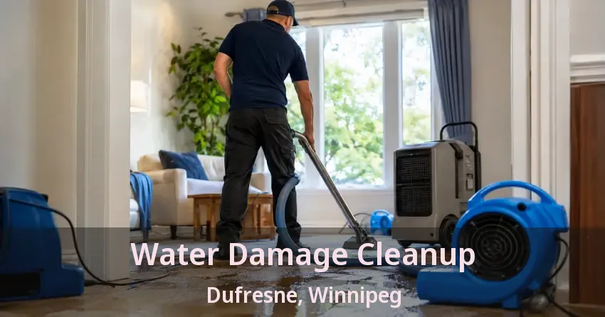 Water Damage Cleanup Dufresne, Winnipeg - MB